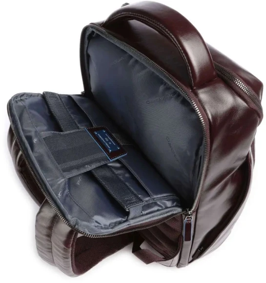 Рюкзак мужской Piquadro Blue Square CA6591B2/MO красное дерево кожа Рюкзак мужской Piquadro Blue Square CA6591B2/MO красное дерево кожа