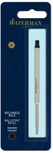 Стержень шариковый Waterman Standard Maxima (CW1964017) F 0.8мм черные чернила блистер
