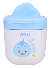 Точилка для карандашей ручная Deli ER01300 1 отверстие пластик ассорти дисплей