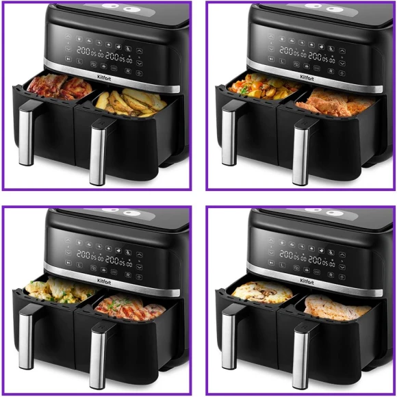 Аэрогриль Kitfort КТ-2248 2850Вт черный