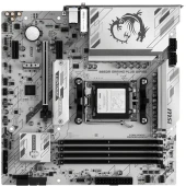 Материнская плата MSI B850M GAMING PLUS WIFI Socket AM5 AMD B850 4xDDR5 mATX AC`97 8ch(7.1) 5Gigabit RAID+HDMI+DP Материнская плата MSI B850M GAMING PLUS WIFI Socket AM5 AMD B850 4xDDR5 mATX AC`97 8ch(7.1) 5Gigabit RAID+HDMI+DP