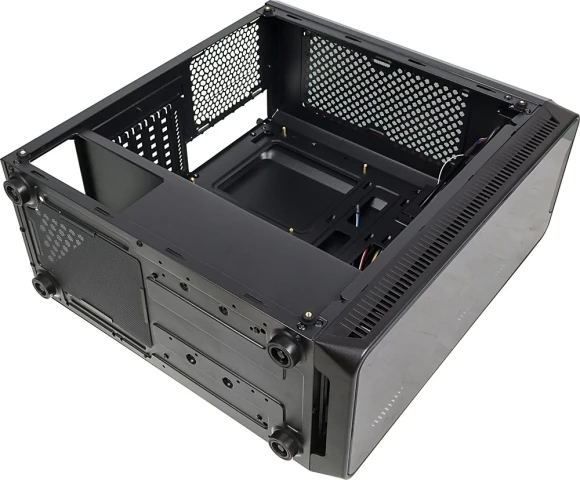 Корпус Accord JP-X черный без БП ATX 6x120mm 2xUSB2.0 1xUSB3.0 audio bott PSU