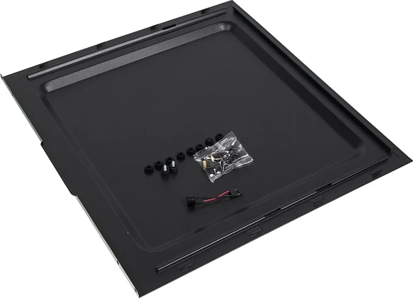 Корпус Accord JP-X черный без БП ATX 6x120mm 2xUSB2.0 1xUSB3.0 audio bott PSU