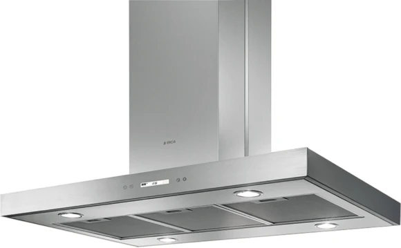 Вытяжка каминная Elica Spot Plus Island IX/A/90 нержавеющая сталь управление: сенсорное (1 мотор) Вытяжка каминная Elica Spot Plus Island IX/A/90 нержавеющая сталь управление: сенсорное (1 мотор)