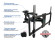 Кронштейн для телевизора Kromax ATLANTIS-35 new черный 22"-65" макс.50кг настенный поворотно-выдвижной и наклонный Кронштейн для телевизора Kromax ATLANTIS-35 new черный 22"-65" макс.50кг настенный поворотно-выдвижной и наклонный