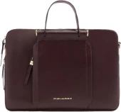 Деловая сумка женская Piquadro Circle CA6698W92/TOBLU с отделением для ноутбука 14" бежевая/голубая натур.кожа Деловая сумка женская Piquadro Circle CA6698W92/TOBLU с отделением для ноутбука 14" бежевая/голубая натур.кожа