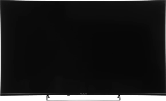 Телевизор QLED PolarLine 55" 55PQ71STC-SM Frameless черный 4K Ultra HD 60Hz DVB-T DVB-T2 DVB-C DVB-S2 USB WiFi Smart TV (RUS)