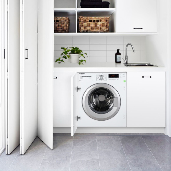 Стиральная машина Maunfeld MBWM148S класс:A+++ загрузка до 8кг отжим:1400об/мин белый инвертер Стиральная машина Maunfeld MBWM148S класс:A+++ загрузка до 8кг отжим:1400об/мин белый инвертер