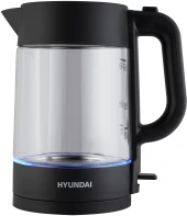 Чайник электрический Hyundai HYK-G7707 1.7л. 2200Вт графит корпус: стекло