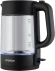 Чайник электрический Hyundai HYK-G7707 1.7л. 2200Вт графит корпус: стекло