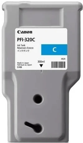 Картридж струйный Canon PFI-320C 2891C001 голубой (300мл) для Canon imagePROGRAF TM-200/205/300/350/355 Картридж струйный Canon PFI-320C 2891C001 голубой (300мл) для Canon imagePROGRAF TM-200/205/300/350/355