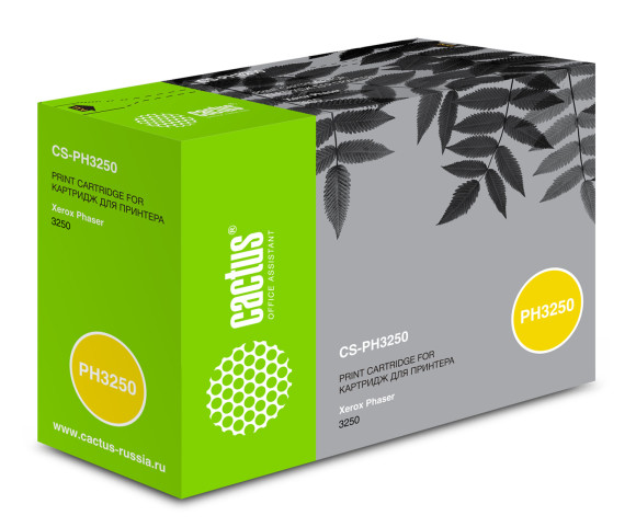Картридж лазерный Cactus CS-PH3250 106R01374 черный (5000стр.) для Xerox Phaser 3250/3250d/3250dn Картридж лазерный Cactus CS-PH3250 106R01374 черный (5000стр.) для Xerox Phaser 3250/3250d/3250dn