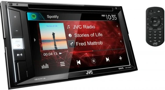 Автомагнитола JVC KW-V250BTM 2DIN 4x50Вт v3.0 DSP 6.2" 3 ПДУ RDS Автомагнитола JVC KW-V250BTM 2DIN 4x50Вт v3.0 DSP 6.2" 3 ПДУ RDS