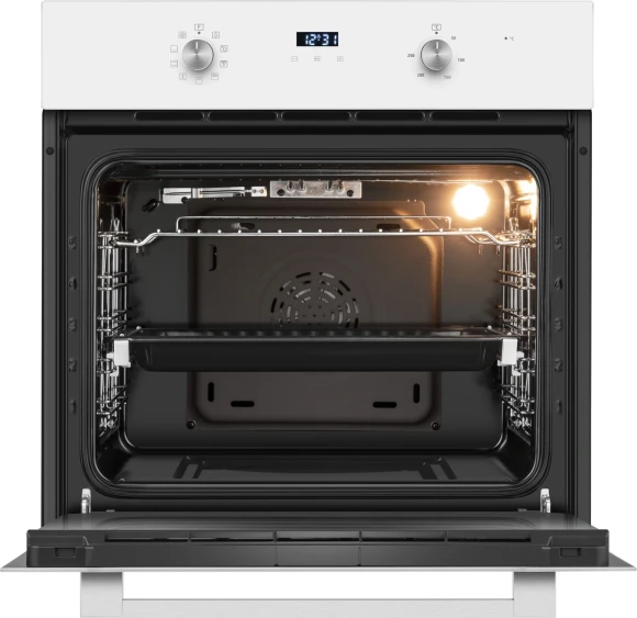 Духовой шкаф Электрический Weissgauff EOM 698 PDW Telescopic & Catalytic белый