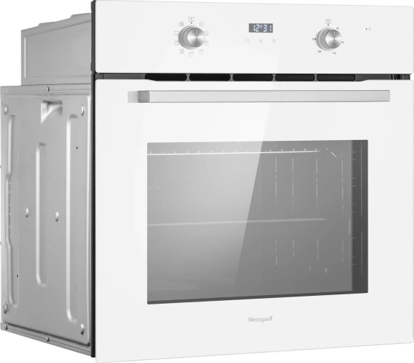 Духовой шкаф Электрический Weissgauff EOM 698 PDW Telescopic & Catalytic белый