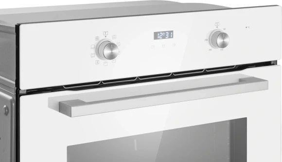 Духовой шкаф Электрический Weissgauff EOM 698 PDW Telescopic & Catalytic белый