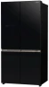 Холодильник Hitachi R-WB720PUC1 GCK 3-хкамерн. черный стекло инвертер