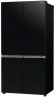 Холодильник Hitachi R-WB720PUC1 GCK 3-хкамерн. черный стекло инвертер