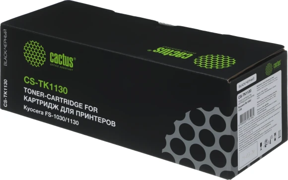 Картридж лазерный Cactus CS-TK1130 TK-1130 черный (3000стр.) для Kyocera FS-1030/1130 Картридж лазерный Cactus CS-TK1130 TK-1130 черный (3000стр.) для Kyocera FS-1030/1130