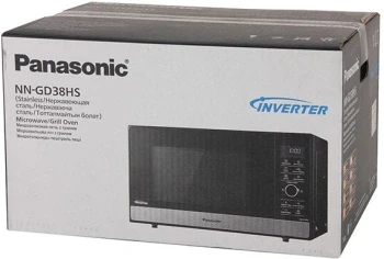 Микроволновая Печь Panasonic NN-GD38HSZPE 23л. 1000Вт черный/нержавеющая сталь
