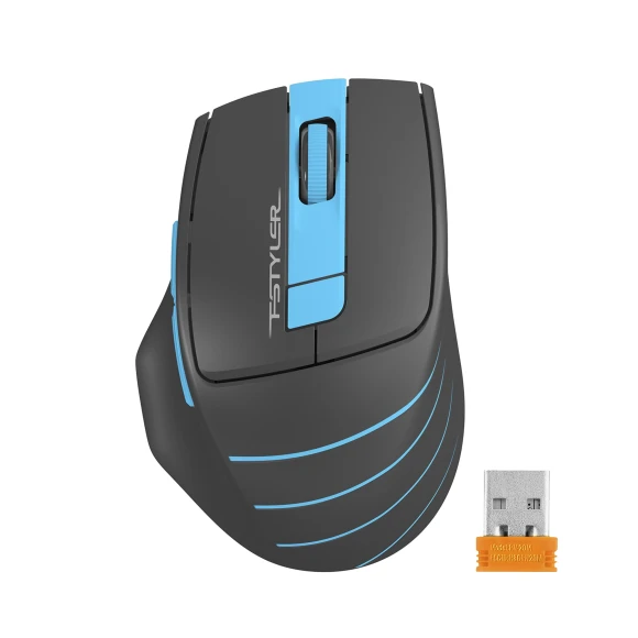 Мышь A4Tech Fstyler FG30 серый/синий оптическая 2000dpi беспров. USB 6but (FG30 BLUE) Мышь A4Tech Fstyler FG30 серый/синий оптическая 2000dpi беспров. USB 6but (FG30 BLUE)