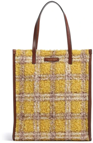 Сумка женская The Bridge Lucrezia Wow 0415050P/YV бежевая/зеленая натур.кожа/замша