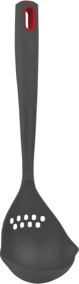 Половник для первых блюд Rondell Stripes RD-1625 серый/красный упак.:картонная подложка