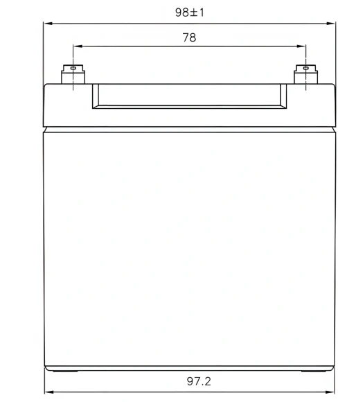 Батарея для ИБП CSB GP12120 F2 12В 12Ач Батарея для ИБП CSB GP12120 F2 12В 12Ач