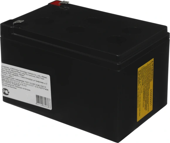Батарея для ИБП CSB GP12120 F2 12В 12Ач Батарея для ИБП CSB GP12120 F2 12В 12Ач