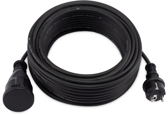 Удлинитель силовой Starwind ST-PS1.20/FRB-16 3x1.0кв.мм 1розет. 20м КГ 16A без катушки черный