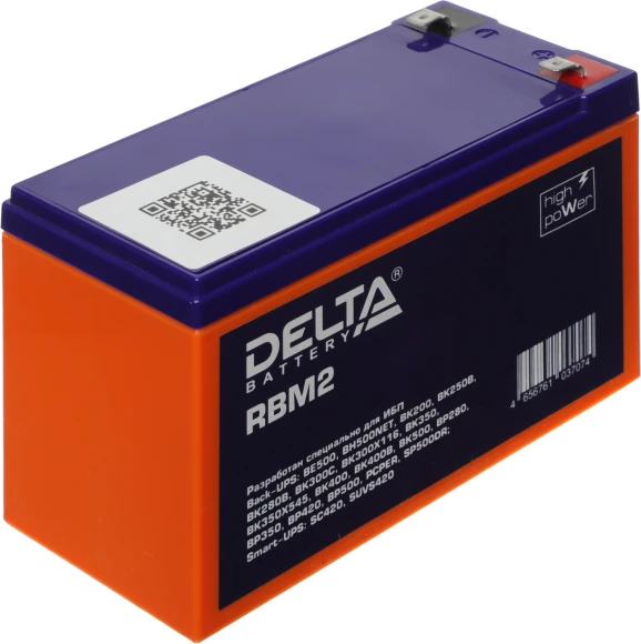 Батарея для ИБП Delta RBM2 12В 7.2Ач для APC Батарея для ИБП Delta RBM2 12В 7.2Ач для APC