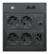 Источник бесперебойного питания Powercom Raptor RPT-2000AP LCD 1200Вт 2000ВА черный