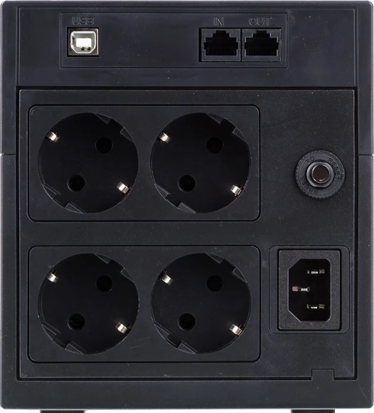 Источник бесперебойного питания Powercom Raptor RPT-2000AP LCD 1200Вт 2000ВА черный