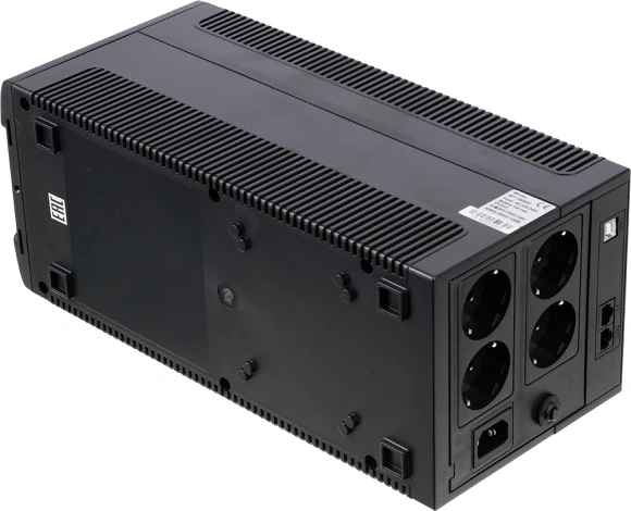 Источник бесперебойного питания Powercom Raptor RPT-2000AP LCD 1200Вт 2000ВА черный