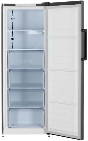 Морозильная камера Beko RFSK215T01G серый