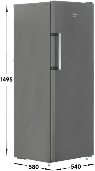 Морозильная камера Beko RFSK215T01G серый