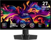 Монитор MSI 49" MPG 491CQPX QD-OLED черный QD OLED LED 32:9 HDMI матовая HAS Piv 250cd 178гр/178гр 5120x1440 240Hz DP DQ USB 10.6кг