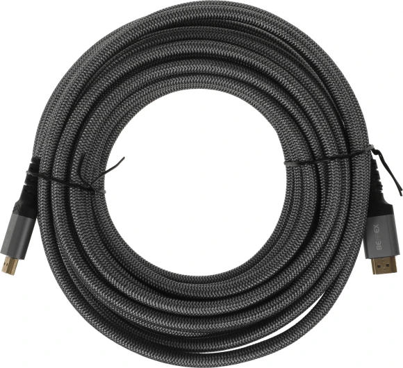 Кабель 2.1V ver2.1 HDMI (m) HDMI (m) 10м черный Кабель 2.1V ver2.1 HDMI (m) HDMI (m) 10м черный