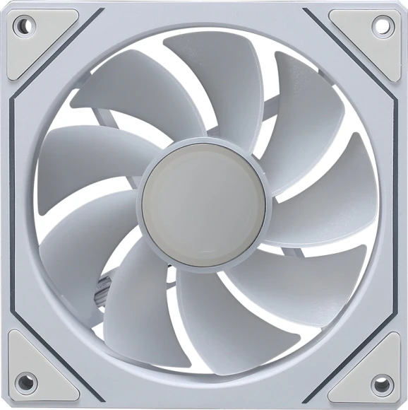 Вентилятор для корпуса Formula Floe 12WH ARGB 120х120x25 белый 4-pin 26.8дБ (FLOE 12WH ARPW) Ret