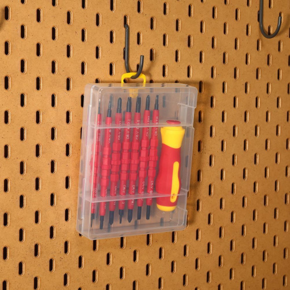 Набор отверток Deko HT8 в компл.:14 предметов жесткий кейс (065-0602) Набор отверток Deko HT8 в компл.:14 предметов жесткий кейс (065-0602)