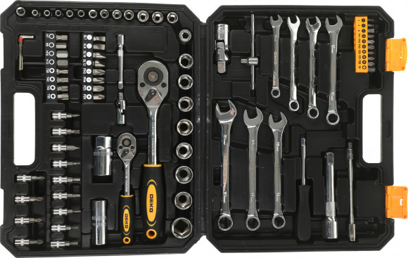 Набор инструментов Deko DKAT82 82 предмета (жесткий кейс) Набор инструментов Deko DKAT82 82 предмета (жесткий кейс)