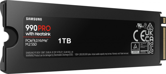 Накопитель SSD Samsung PCIe 4.0 x4 1TB MZ-V9P1T0CW 990 Pro M.2 2280