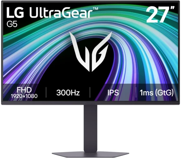Монитор LG 27" UltraGear 27G550B-B черный IPS LED 16:9 HDMI матовая HAS Piv 1000:1 300cd 178гр/178гр 1920x1080 300Hz FreeSync Premium DP FHD 5.5кг Монитор LG 27" UltraGear 27G550B-B черный IPS LED 16:9 HDMI матовая HAS Piv 1000:1 300cd 178гр/178гр 1920x1080 300Hz FreeSync Premium DP FHD 5.5кг
