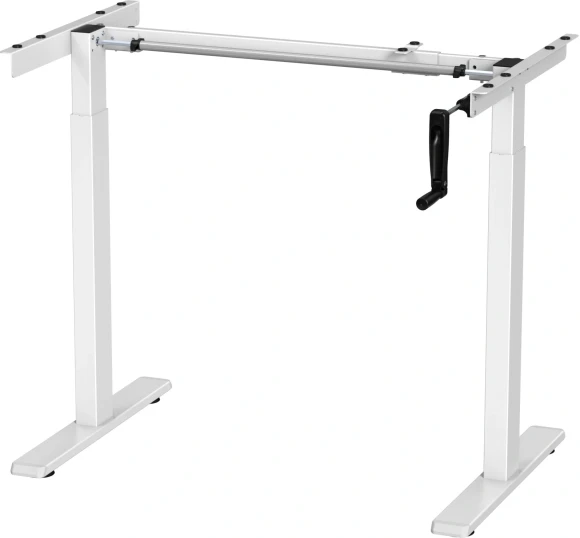 Подстолье Cactus CS-MDF-WT механический каркас белый 133x72x60см Подстолье Cactus CS-MDF-WT механический каркас белый 133x72x60см