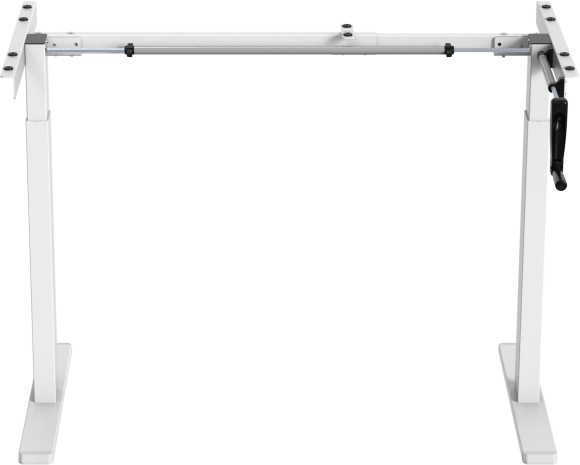 Подстолье Cactus CS-MDF-WT механический каркас белый 133x72x60см