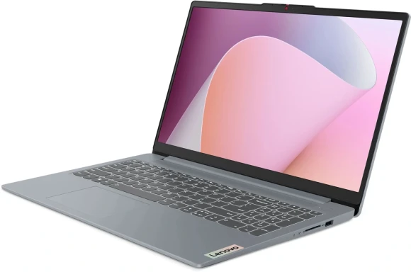 Ноутбук Lenovo IdeaPad Slim 3 15AMN8 Ryzen 5 7520U 16Gb SSD512Gb AMD Radeon 610M 15.6" IPS FHD (1920x1080) без ОС grey WiFi BT Cam (82XQ00N7PS)