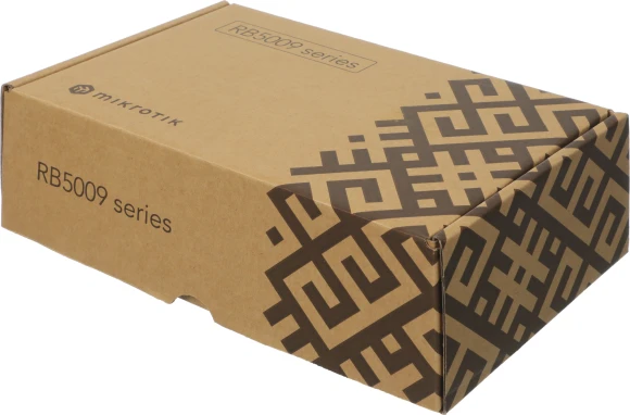 Маршрутизатор MikroTik RB5009UPr+S+IN 10/100/1000 компл.:устройство/крепления/адаптер черный