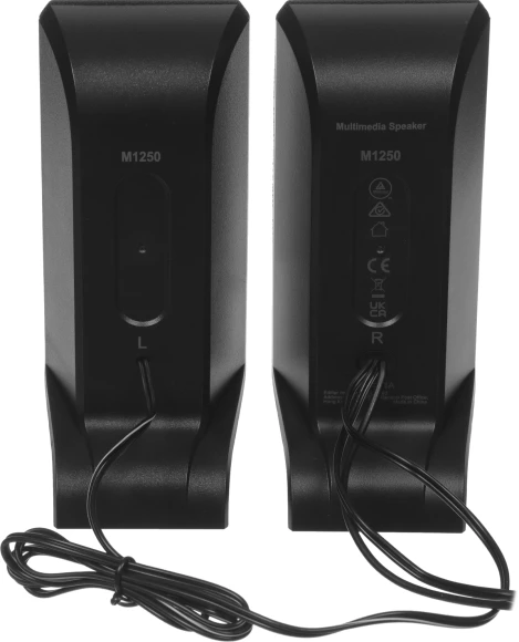 Колонки Edifier M1250 2.0 черный 1.2Вт