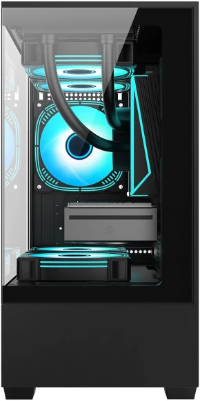 Корпус Bloody CC-125 черный без БП mATX 5x120mm 2xUSB2.0 1xUSB3.0 audio bott PSU Корпус Bloody CC-125 черный без БП mATX 5x120mm 2xUSB2.0 1xUSB3.0 audio bott PSU