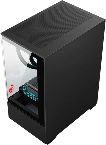 Корпус Bloody CC-125 черный без БП mATX 5x120mm 2xUSB2.0 1xUSB3.0 audio bott PSU Корпус Bloody CC-125 черный без БП mATX 5x120mm 2xUSB2.0 1xUSB3.0 audio bott PSU